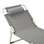 folding bed single person folding bed camping bedchair single bed recliner Carousel 2