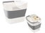 35L Collapsible Laundry Basket Clothes Washing Organizer Bin Grey Carousel 1