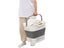 35L Collapsible Laundry Basket Clothes Washing Organizer Bin Dark Grey Carousel 5