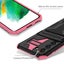 1x Shockproof Phone Cover for Samsung S22 Plus Pink Carousel 5
