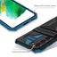 1x Shockproof Phone Cover for Samsung S21 Blue Carousel 10