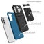 1x Shockproof Phone Cover for Samsung S21 Blue Carousel 8