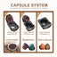 Italian Espresso Capsule Machine 3-in-1 Multi Capsule Pod Coffee Machine Carousel 9