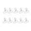lobster clip 10PCS Keychain Hook 360° Rotation Fine Workmanship Rotating Hook Carousel 2