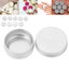 empty round aluminum tins round lip balm tin containers aluminum round cans Carousel 5