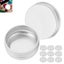 empty round aluminum tins round lip balm tin containers aluminum round cans Carousel 6