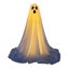 1 Pack Halloween Ghost Decorations with String Lights Outdoor Yard Front Porch G Carousel 4