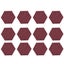 sound absorption board hex acoustic panels acoustic panels wall soundproof Carousel 8