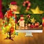 Tabletop Christmas Tree Artificial Mini Xmas Pine Tree with LED String Lights Xm Carousel 2