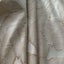 Anydrape Curtain Beige 100cmx250cm 3D Leaves Luxury indo Blackout Home Curtain Carousel 3