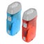 Outdoor Mini Manual Hand Crank Power LED Torch Emergency (Red Blue) Carousel 4