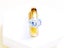 Gold Plated Stainless Steel Zirconia Couple Rings Carousel 4