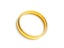 Gold Plated Stainless Steel Zirconia Couple Rings Carousel 5