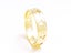 Gold Plated Stainless Steel Hollow Cross Ring Carousel 3