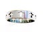 Black Stainless Steel Ring with Hollow Cross Design Carousel 1
