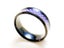 Purple Carbon Fiber Stainless Steel Ring Carousel 1