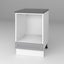 GENEVA SHAKER MATTE GREY - Oven base cabinet 600mm Carousel 1
