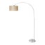 Emitto Modern LED Floor Lamp Reading Light Free Standing Adjustable Marble Base Carousel 1