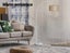 Emitto Modern LED Floor Lamp Reading Light Free Standing Adjustable Marble Base Carousel 2