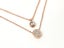 Sparkling Zirconia Rose Gold Pendant Carousel 2