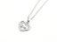 Classic Heart Zirconia Pendant in White Gold Carousel 2
