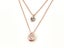 Radiant Glory Rose Gold Zirconia Pendant Carousel 1