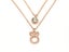 Rose Gold Zirconia Pendant with Refined Beauty Carousel 1