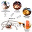 PACOONE Camping Gas Stove Outdoor Windproof Tourist Burner Portable Folding U... Carousel 7