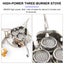 Widesea Camping Tourist Burner Big Power Gas Stove Cookware Portable Furnace ... Carousel 6