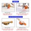 Widesea Camping Wind Proof Gas Burner Outdoor Strong Fire Stove Heater Touris... Carousel 4