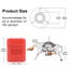 Widesea Camping Wind Proof Gas Burner Outdoor Strong Fire Stove Heater Touris... Carousel 5