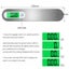 ANYGLEAM Silver Blue Button Travel Luggage Weighing Scale With Tape 50Kg Accu... Carousel 5