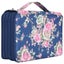 printed pencil case zipper pencil case Pencil Case Rose Printed Multi Layer Carousel 3