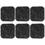 rubber ground mat rubber treadmill mat 6PCS Rubber Treadmill Mat Sound Carousel 5