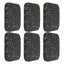 rubber ground mat 6PCS Rubber Treadmill Mat Sound Insulation Cushion Exercise Carousel 1