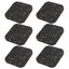 rubber ground mat 6PCS Rubber Treadmill Mat Sound Insulation Cushion Exercise Carousel 2