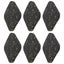 rubber ground mat 6PCS Rubber Treadmill Mat Sound Insulation Cushion Exercise Carousel 7