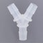 fish tank air pump connector 10PCS Soft Hose Fittings Y Type Connector Aquarium Carousel 3