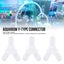 fish tank air pump connector 10PCS Soft Hose Fittings Y Type Connector Aquarium Carousel 6