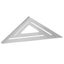 triangle ruler woodworking protractor 12in Triangle Ruler Right Angle Rust Proof Carousel 2