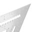 triangle ruler woodworking protractor 12in Triangle Ruler Right Angle Rust Proof Carousel 7