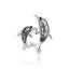 Tropicana Nai'a Dolphin Brooch - Beautiful Paua / Abalone Shell Pin, Classic ... Carousel 1
