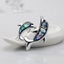 Tropicana Nai'a Dolphin Brooch - Beautiful Paua / Abalone Shell Pin, Classic ... Carousel 6