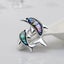 Tropicana Nai'a Dolphin Brooch - Beautiful Paua / Abalone Shell Pin, Classic ... Carousel 7