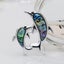 Tropicana Nai'a Dolphin Brooch - Beautiful Paua / Abalone Shell Pin, Classic ... Carousel 8