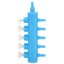 aquarium air valve plastic aquarium air valve aquarium oxygen divider Aquarium Carousel 8