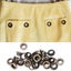cloth diy tool knitting accessory leather craft brass eyelet brass grommets 100 Carousel 5
