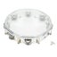 double row hand drum 10in Hand Drum Adjustable Tone Double Row ABS Light Hand Carousel 4