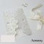 Ivory Laser Covers & Ribbons Wedding Invitation PACK of 10 to fit 115mm x 170mm Carousel 4
