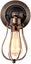 Industrial vintage steampunk water pipe wall sconce Carousel 3